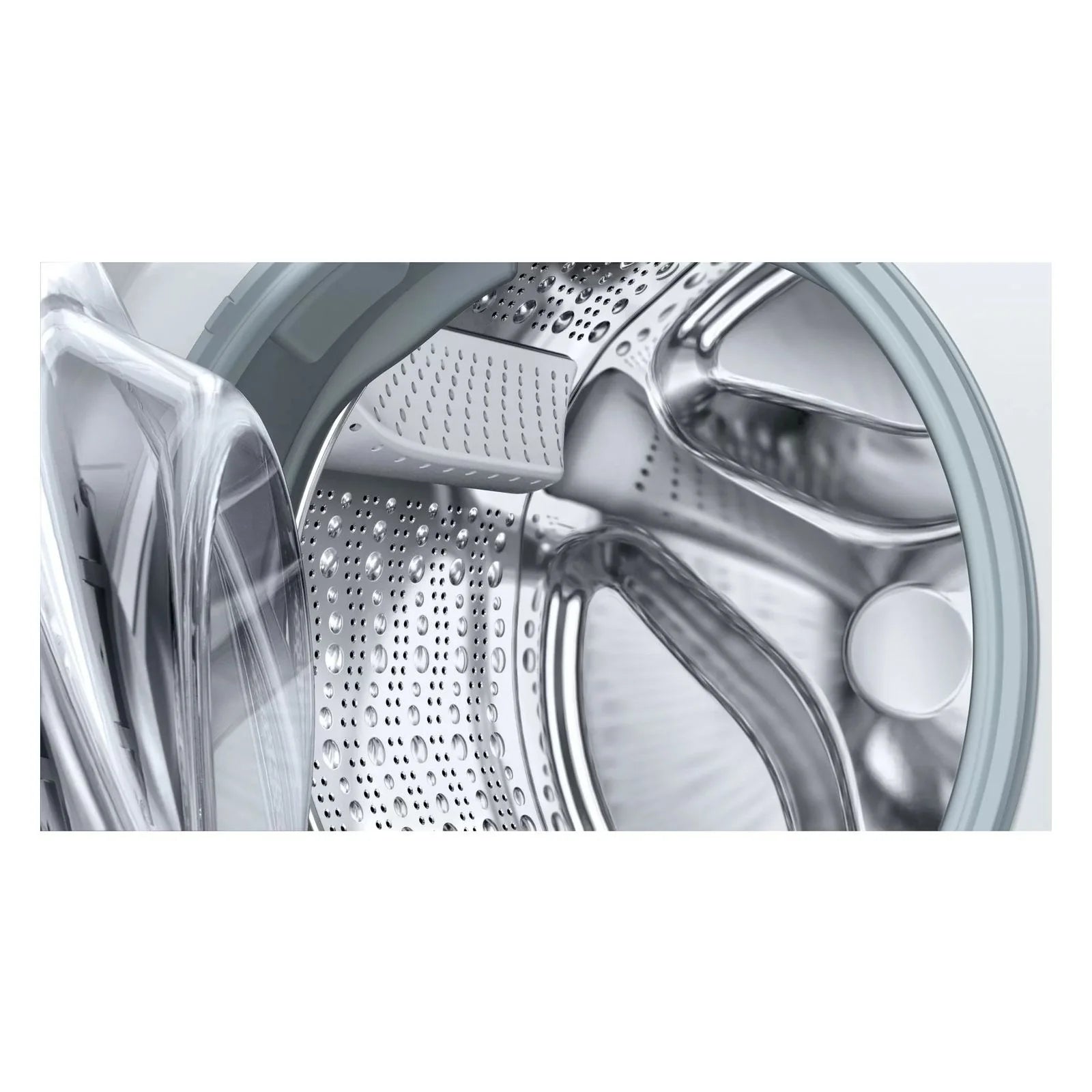 2025 Lavadora Bosch Serie 8 WAV28M93 de carga frontal 9 kg. 1400 rpm. Aluminio. Blanco